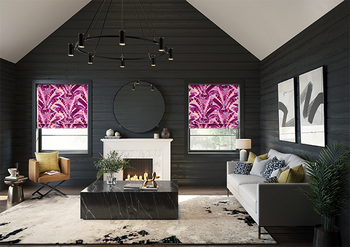 Rodeo Drive, Pink - Twist&Fit Roman Blind - Image 8